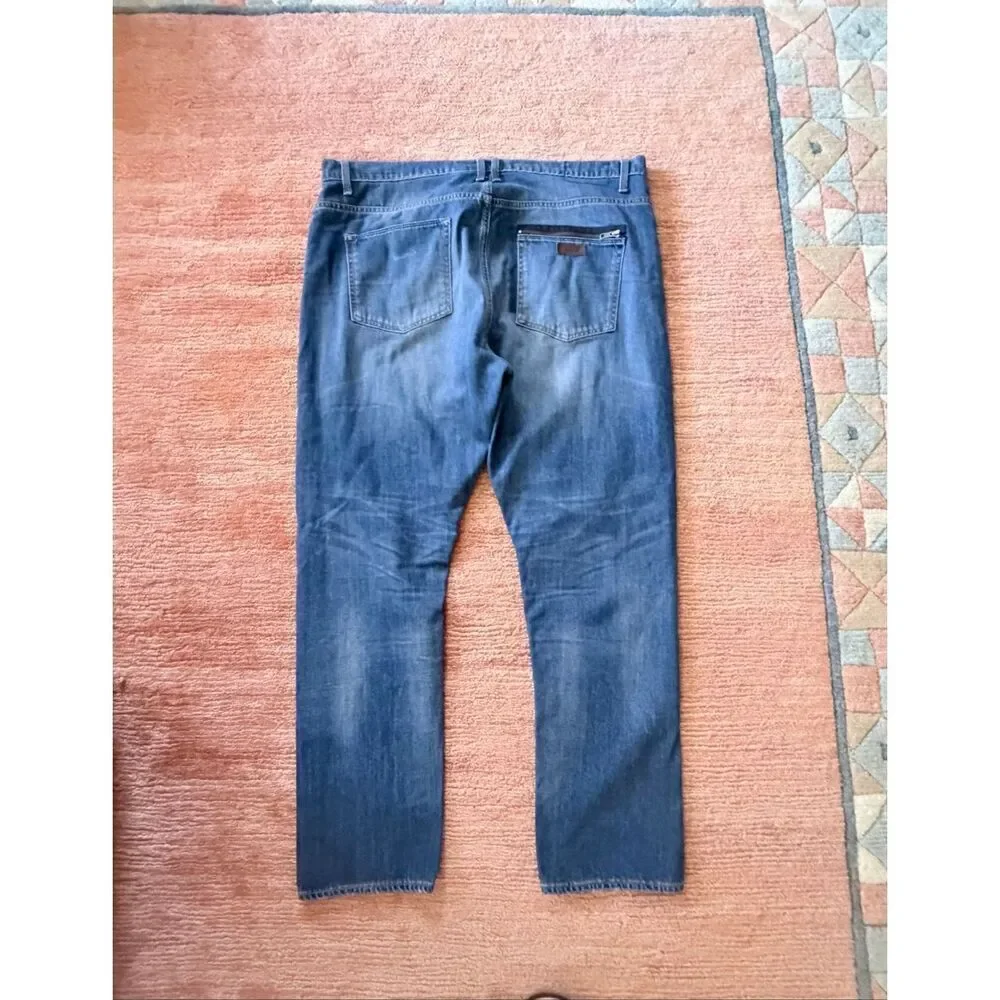 EDUN Men's Deep Blue Slim Jeans